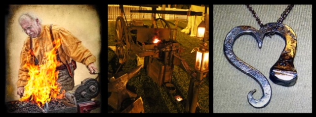 Now into his 18th year, Kenneth Kurts built a traveling forge for demonstrations at events highlighting the 18th and 19th centuries.